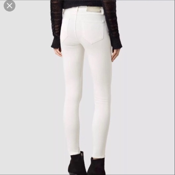 All Saints Ashby Low Rise Skinny Jeans - Picture 1 of 5